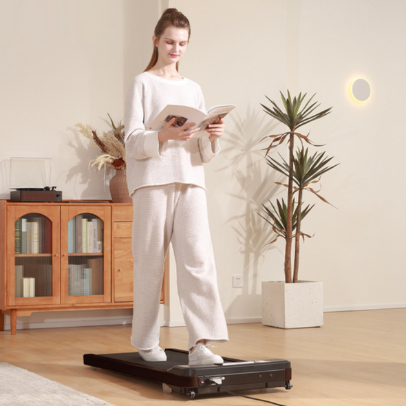 Premium Under Desk Standing Walking Pad Treadmill-Aroflit