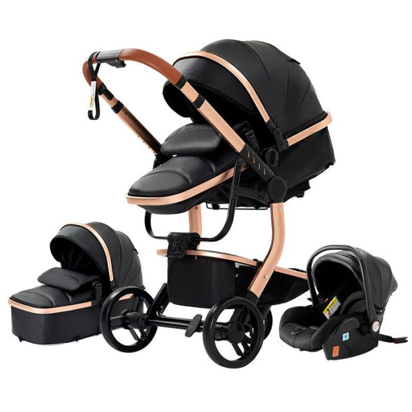 ROLLABABY™ 3 in 1 Luxury Baby Stroller