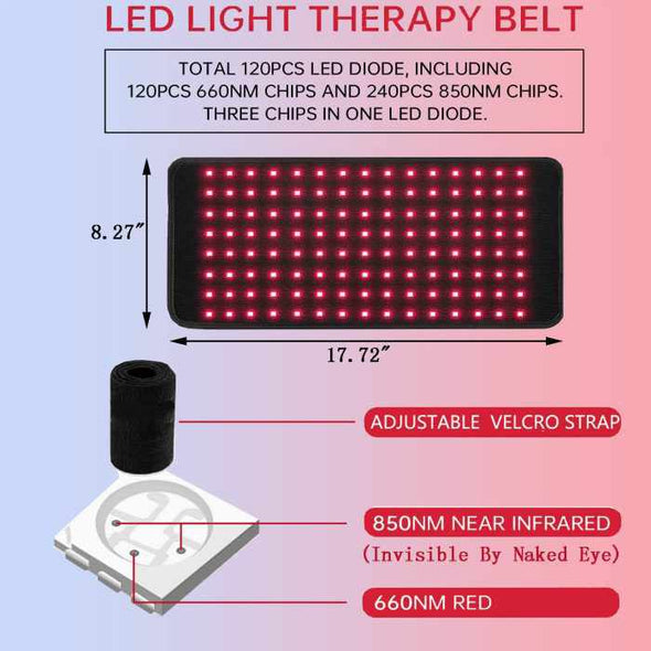 Red LED Light Therapy Belt