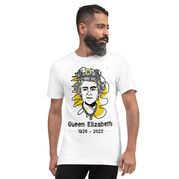 Rest In Peace Queen Elizabeth II – T-shirt White