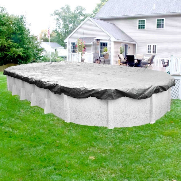 Full Coverage Above Ground Winter Pool Cover, Durable Swim Spa