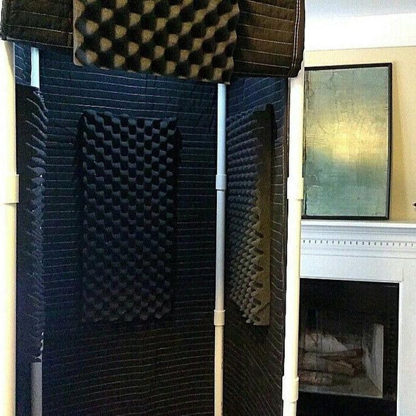 Portable Soundproof Vocal Recording Isolation Booth - Easy Setup, Durable