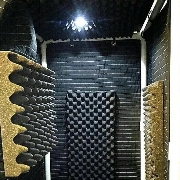 Portable Soundproof Vocal Recording Isolation Booth - Easy Setup, Durable