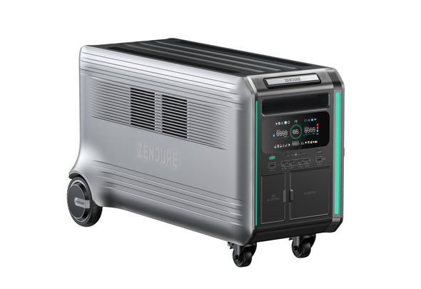 Zendure SuperBase V4600 + 400W Solar Panel*3 – Portable Power System