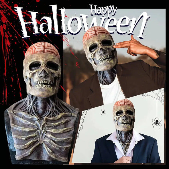 Scary Halloween Skeleton Mask