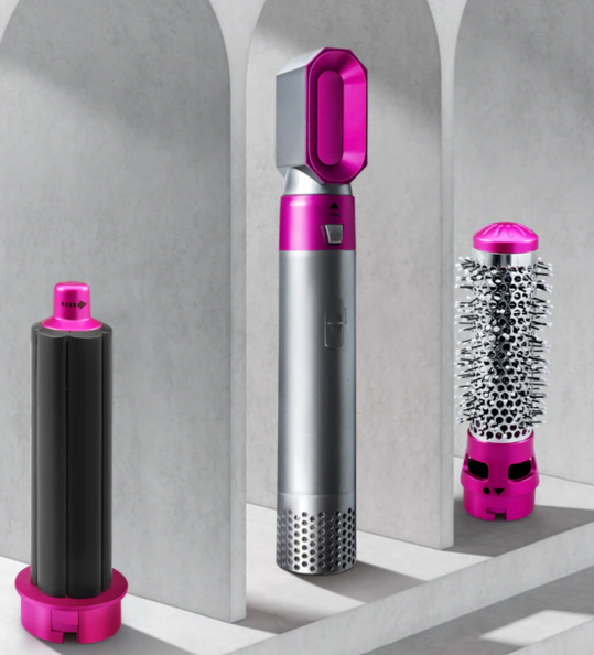 5-in-1 Hair Airflow Curler Dryer Brush, Electric Blow Dryer