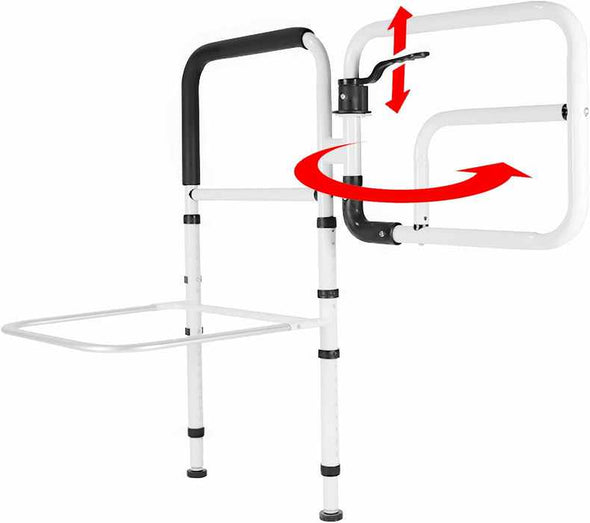 Seniors Adults Side Bed Safety Rails Assist Bars-Aroflit