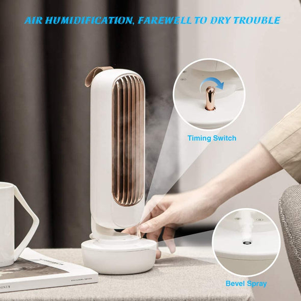 Silent Air conditioner &Multifunctional Fan