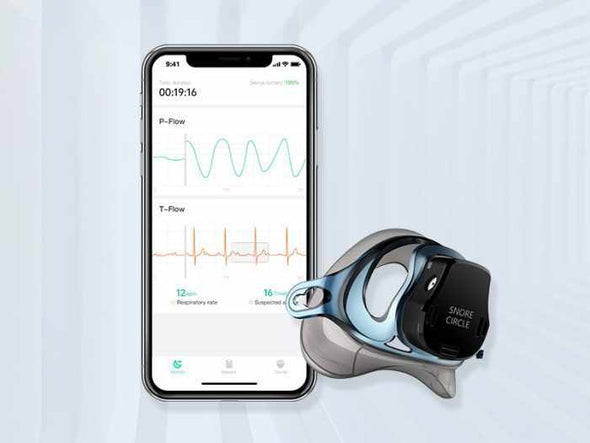 Sleep Breathing Monitor, Track Real-Time Breathing Airflow