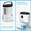 Small Quiet Portable Bathroom Dehumidifier-Aroflit