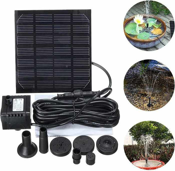 Solar Power Water Fountain Floating Water Pump