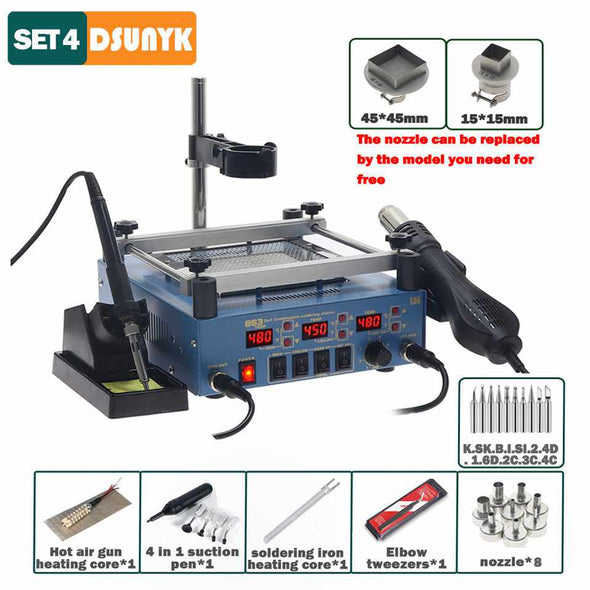 Soldering Station 3 in 1 Bga Rework Station