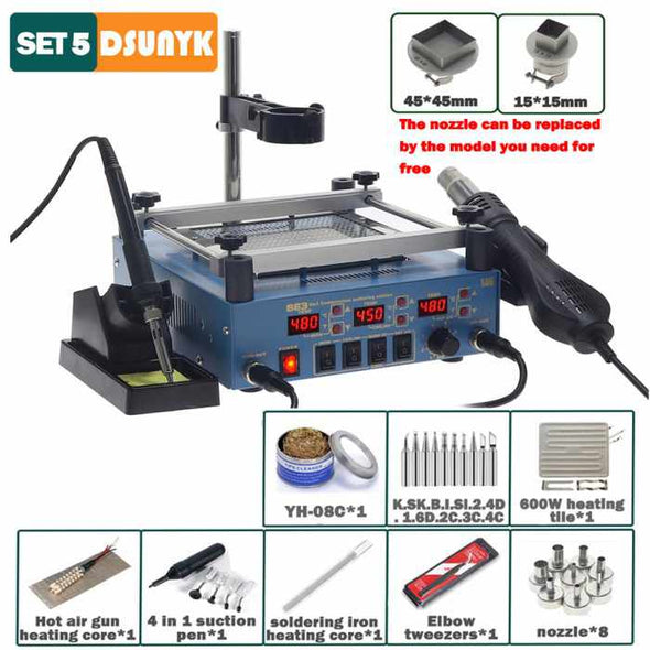 Soldering Station 3 in 1 Bga Rework Station