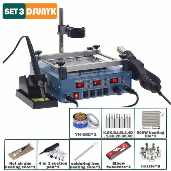 Soldering Station 3 in 1 Bga Rework Station