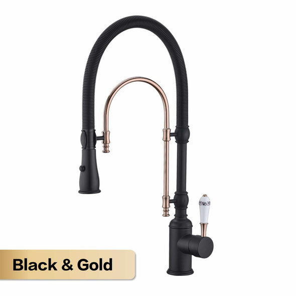 Spootly™ Luxury Copper Kitchen Sink Faucet Single Hole Faucet