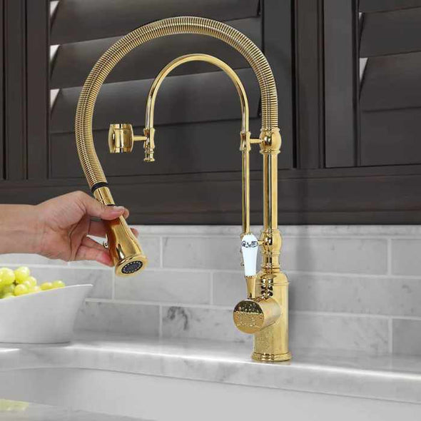 Spootly™ Luxury Copper Kitchen Sink Faucet Single Hole Faucet