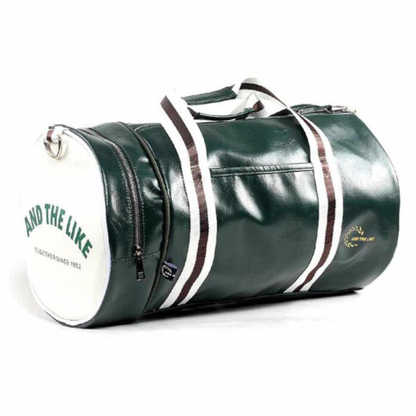 Sport Gym Leather Bag With Shoes Storage Pocket