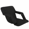 Stadium Bleacher Chair Seat With Back & Cushion (Set of 2)-Aroflit