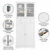 Standalone Freestanding Kitchen Pantry Cabinet-Aroflit