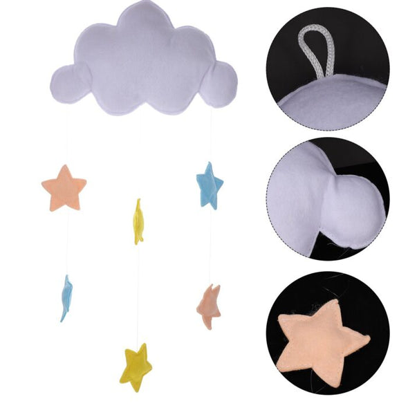 Star Hanging Cloud Decorations for Kids Teepee Tent