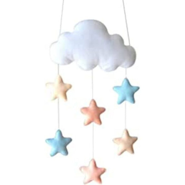 Star Hanging Cloud Decorations for Kids Teepee Tent