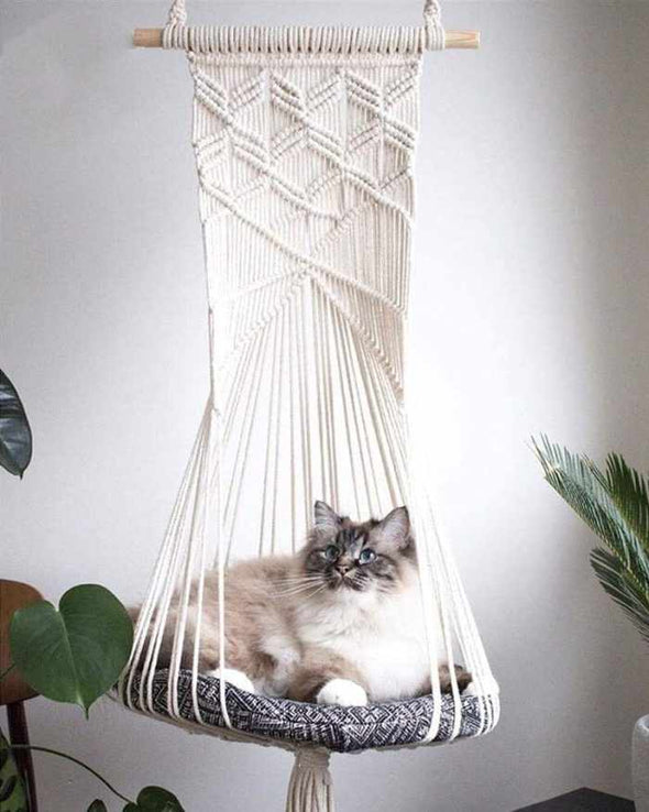 SwingKitty™ Cat Hammock, Hanging Swing Cat Bed