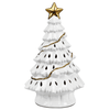 Tabletop Pre Lit Ceramic Christmas Tree With Lights-Aroflit