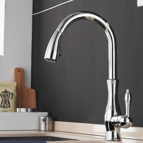 TapnGo™ Mixer Kitchen Tap With Pull Out Hose and Spray Head