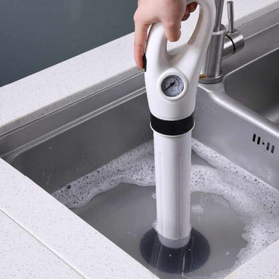 Toilet Drain Unblocker – High Pressure Air Drain