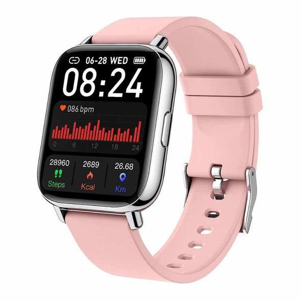 Touch Fitness Tracker Smart Watch for Women & Men for Android iOS