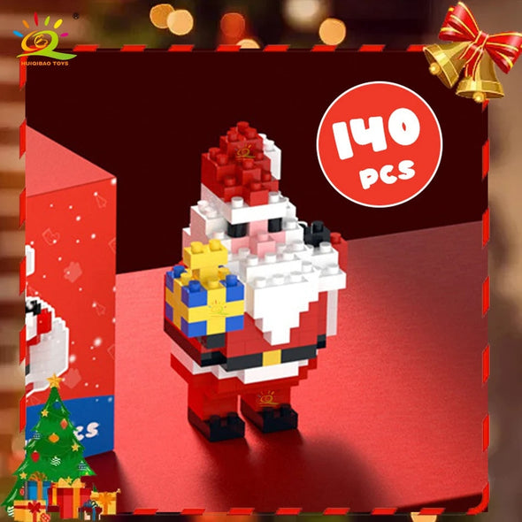 ToyBlox™ Christmas Mini Building Blocks Santa Claus Model Toy For Kids