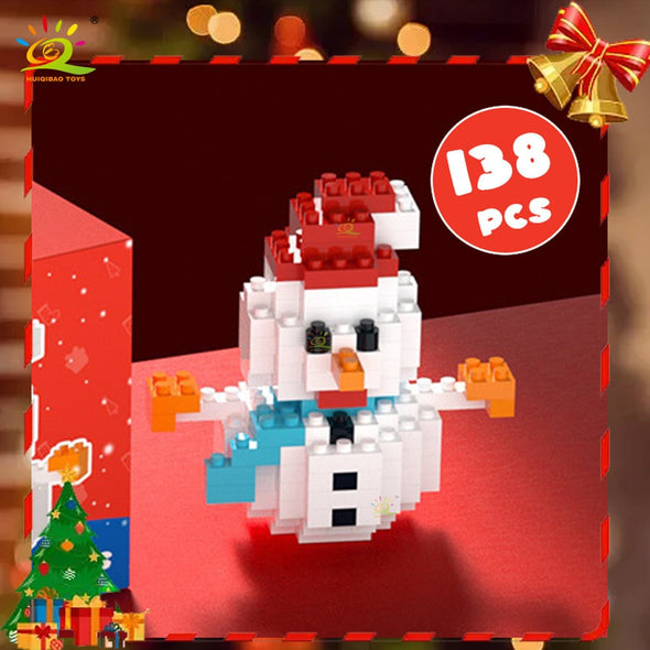 ToyBlox™ Christmas Mini Building Blocks Santa Claus Model Toy For Kids