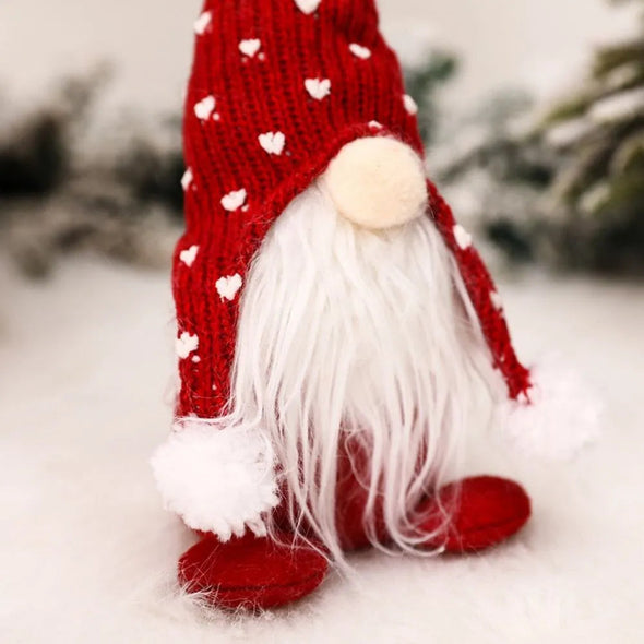 TreeDoll™ 5 Set Christmas Woodsman White Beard Faceless Doll