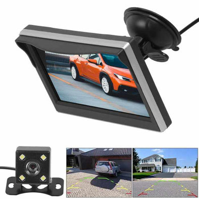 Waterproof 5″ HD Car Screen with Reversing Camera