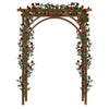 Wooden Garden Arbor Trellis For Climbing Rose & Plants-Aroflit