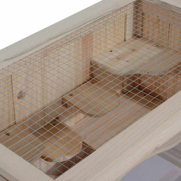 Wooden Hamster Habitat