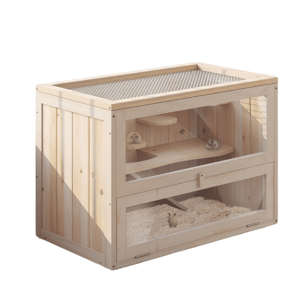 Wooden Hamster Habitat