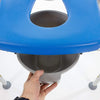 Adjustable Handicap Raised Toilet Seat Riser with Arms for Seniors - Aroflit