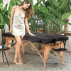 Adjustable Massage Table with Face Cradle & Free Carry Case – Portable - Aroflit