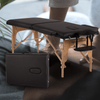 Adjustable Massage Table with Face Cradle & Free Carry Case – Portable - Aroflit