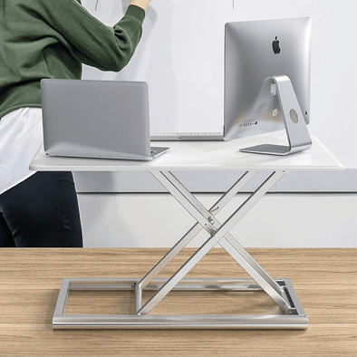 Adjustable Standing Desk Converter, Monitor & Laptop Riser - Aroflit