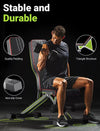 Adjustable Weight Bench for Incline, Decline, Flat Workouts at Home - Aroflit