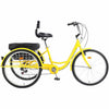 Adult Folding Three - Wheel Tricycle Bike With Backrest - Aroflit