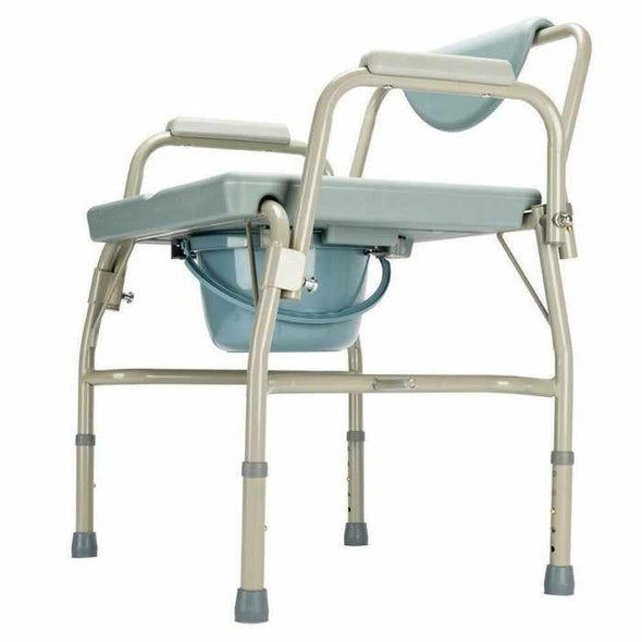 Adult Heavy Duty Steel Bedside 3 in 1 Commode Potty Chair - Aroflit