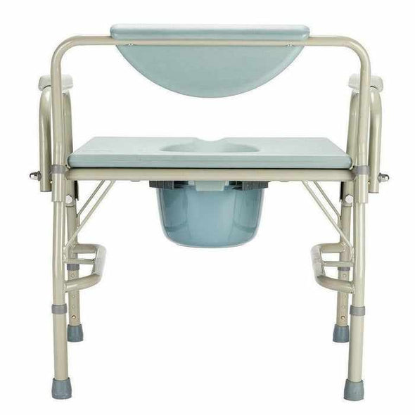 Adult Heavy Duty Steel Bedside 3 in 1 Commode Potty Chair - Aroflit