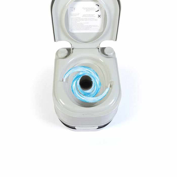 Adults Camping Travel Portable Commode Composting Toilet (24L) - Aroflit