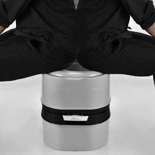 Adults Camping Travel Portable Commode Composting Toilet (24L) - Aroflit