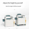 Adults Camping Travel Portable Commode Composting Toilet - Aroflit