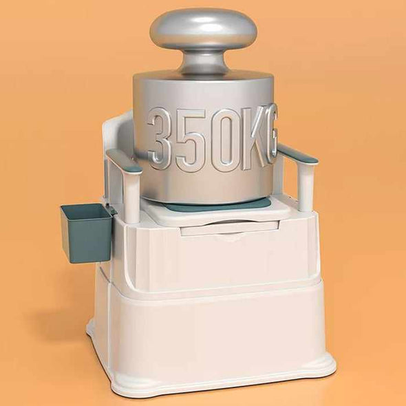 Adults Camping Travel Portable Commode Composting Toilet - Aroflit