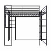 Adults Full Size Loft Bed With Desk Underneath - Aroflit